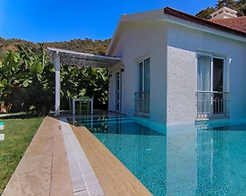 Ölüdeniz'de Harika Doğa ile İç İçe, Özel Havuzlu, Modern Villa - 2