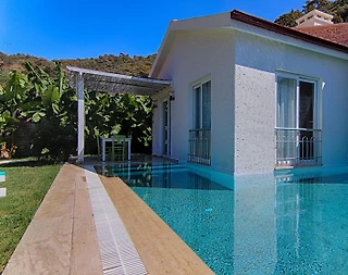 Ölüdeniz'de Harika Doğa ile İç İçe, Özel Havuzlu, Modern Villa - 2