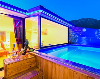 Kaş Kalkan'da Merkezi Konumda, Enfes Deniz Manzaralı, Lüks Tatil Evi - 4