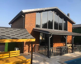 Kocaeli Kartepe'de Tesis İçerisinde, Özel Havuzlu, Şık Bungalov - 3