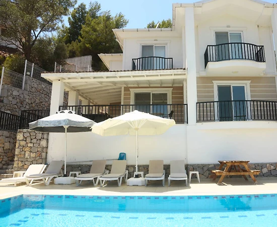 Ortaca Sarıgerme'de Doğa Manzaralı, Özel Havuzlu, Konforlu Villa - 1