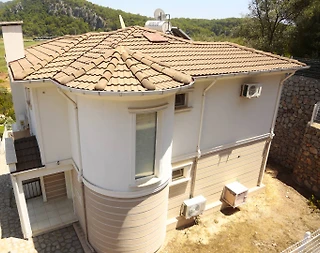 Ortaca Sarıgerme'de Doğa Manzaralı, Özel Havuzlu, Konforlu Villa - 5