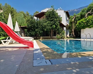 Fethiye Ovacık'ta Yemyeşil Doğada, Özel Havuzlu, 3+1, Konforlu Villa - 4