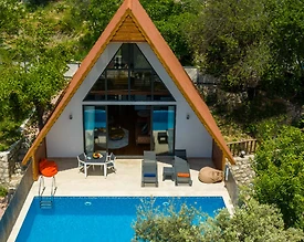 Kaş İslamlar'da Enfes Doğa Manzaralı, Özel Havuzlu, Balayı Villası - 2