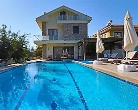 Ortaca Dalyan'da Göz Alıcı Doğada, Özel Havuzlu, 10 Kişilik Villa - 2
