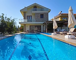 Ortaca Dalyan'da Göz Alıcı Doğada, Özel Havuzlu, 10 Kişilik Villa - 2