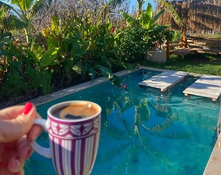 Datça Kızılan'da Huzurlu Doğada, Özel Havuzlu, Ahşap Bungalov - 5