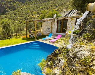 Kalkan Ulugöl'de Doğa İçerisinde, Özel Havuzlu, Lüks Balayı Villası - 3