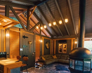 Sapanca Mahmudiye'de Orman Manzaralı, Özel Havuzlu, Kiralık Bungalov - 2