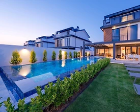 Fethiye Çiftlik'te Doğayla İç İçe, Açık ve Kapalı Havuzlu, Kiralık Villa - 3