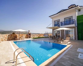 Seydikemer Kumluova'da Modern Tasarımlı, Özel Havuzlu, Jakuzili Villa - 3