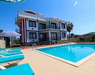 Fethiye Foça'da Geniş Ailelere Uygun, Özel Havuzlu, Müstakil Villa - 1