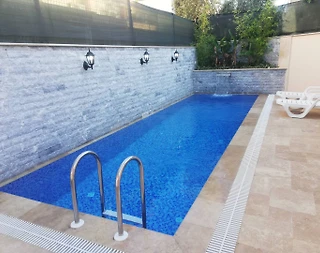 Serik Kadriye'de Şık Mimariye Sahip, Özel Havuzlu, 6 Kişilik Villa - 4