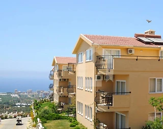 Alanya'da Sosyal Tesis İçerisinde, Ortak Havuzlu, Konforlu Tatil Evi - 1