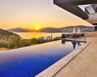 Kaş Kalkan'da Şahane Deniz Manzaralı, Özel Havuzlu, Şık Villa - 5