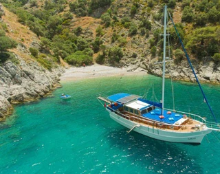 Fethiye'nin Masmavi Sularında, Lüks Yapım Gulet - 2