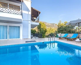 Kaş Kalkan'da Deniz Manzaralı, Ortak Havuzlu, Jakuzili, Lüks Yazlık - 2