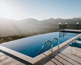 Kaş Sarıbelen'de Huzur Dolu Doğada, Özel Havuzlu, Taş Villa - 2