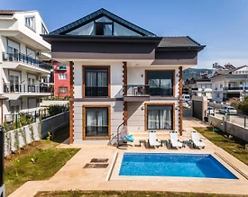 Kemer Göynük'te Sinema Salonlu, Özel Havuzlu, Saunalı, Kiralık Villa - 2