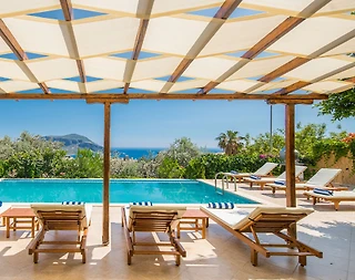 Kalkan'da Deniz Manzaralı, Özel Havuzlu, Sinema Odalı, Kiralık Villa - 4