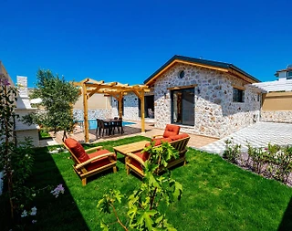 Fethiye'de Modern Mimarili, Özel Havuzlu, Jakuzili, Konforlu Villa - 2