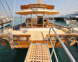 Muğla Fethiye'de 10 Kişilik, Geniş İç Hacme Sahip, Ahşap Gulet - 5