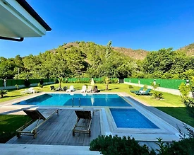 Muğla Dalaman'da Kalabalık Ailelere Uygun, Özel Havuzlu, Kiralık Villa - 3