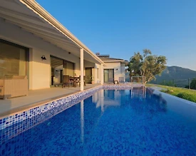 Muğla Ortaca'da İztuzu Plajı Manzaralı, Özel Havuzlu, Kiralık Villa - 2