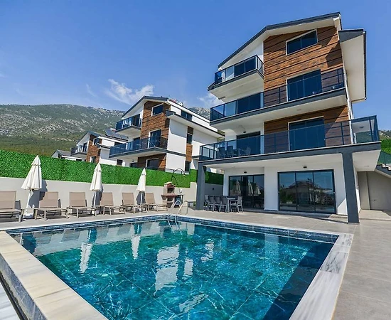 Fethiye Ölüdeniz'de Görülmeye Değer, Özel Havuzlu, Müstakil Lüks Villa - 1