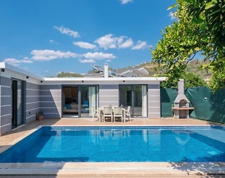 Fethiye Yanıklar'da Doğa İçerisinde, Özel Havuzlu, Yazlık Villa - 4