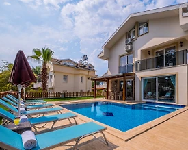 Fethiye'de Çalış Plajına Yakın Konumda, Özel Havuzlu, 4+1, Lüks Villa - 3