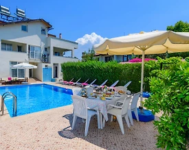 Muğla Fethiye'de Kalabalık Ailelere Uygun, Özel Havuzlu, Tatil Evi - 2