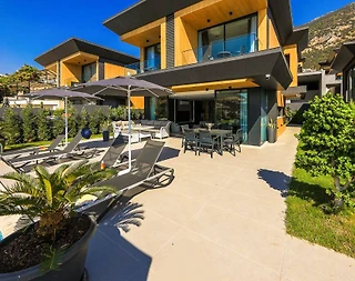 Kaş Kalkan'da Enfes Deniz Manzaralı, Özel Havuzlu, Şık Villa - 4