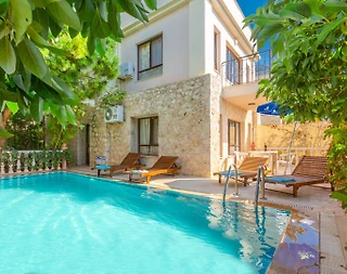 Kaş Kalkan'da Enfes Doğa Manzaralı, Özel Havuzlu, 6 Kişilik Villa - 3