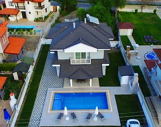Muğla Dalyan'da Merkeze Yakın Konumda, Özel Havuzlu, 4+1 Kiralık Villa - 3