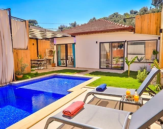 Kaş Patara'da Elverişli Konumda, Özel Havuzlu, Muhafazakar Villa - 1