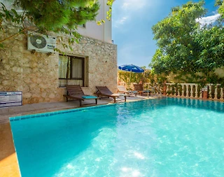 Kaş Kalkan'da Enfes Doğa Manzaralı, Özel Havuzlu, 6 Kişilik Villa - 5