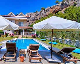Fethiye Göcek'te Enfes Doğa İçerisinde, Özel Havuzlu, Müstakil Villa - 3