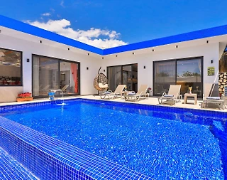 Kaş İslamlar'da Huzur Dolu Doğada, Özel Havuzlu, Kiralık Villa - 3