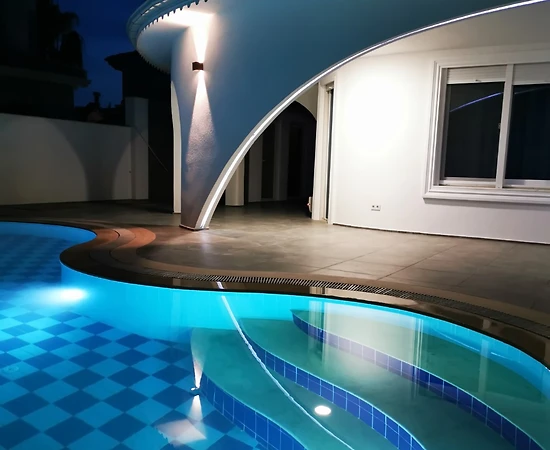 Serik Kadriye'de Tasarım Harikası, Özel Havuzlu, 7 Kişilik Villa - 1