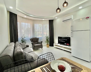 Fethiye'de Modern Tasarıma Sahip, 1+1, Yazlık, Kiralık Suit - 1