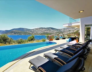 Kaş Kalkan'da Denize Yakın, Özel Havuzlu, Görkemli Villa - 2