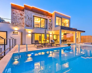 Kaş Pınarbaşı'nda Enfes Doğada, Özel Havuzlu, Saunalı, Lüks Villa - 1