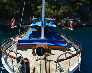 Muğla Fethiye'de Enfes Mavi Yolculuğa Hazır, 12 Kişilik Gulet - 5