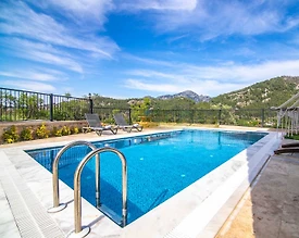 Marmaris Turgut'ta Enfes Doğa İçerisinde, Özel Havuzlu, Lüks Villa - 3