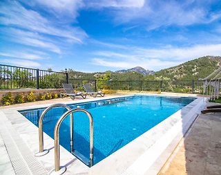 Marmaris Turgut'ta Enfes Doğa İçerisinde, Özel Havuzlu, Lüks Villa - 3