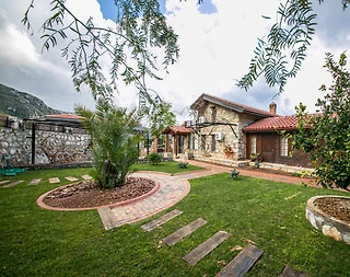 Marmaris Söğüt'te Taş Mimariye Sahip, Özel Havuzlu, Lüks Villa - 4