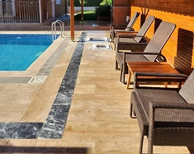 Serik Kadriye'de Doğa İçerisinde, Özel Havuzlu, Ahşap Mimarili Villa - 3