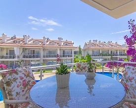 Fethiye Foça'da Site İçerisinde, Ortak Havuzlu, Kiralık Apart - 2