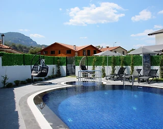 Ortaca Dalyan'da Merkezi Konumda, Özel Havuzlu, Lüks Villa - 5